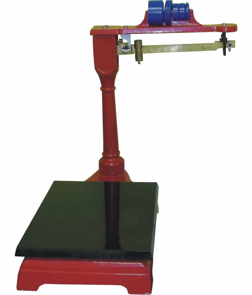 Mechanical Steelyard Platform Scale Sasco Weighing Warehouse